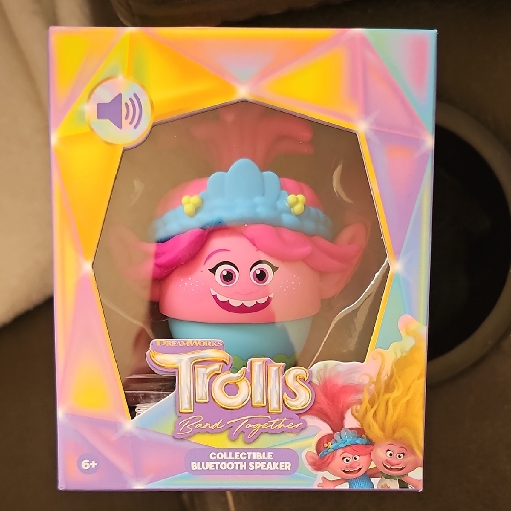 Trolls Band Together Bluetooth Speaker - Pink and Blue